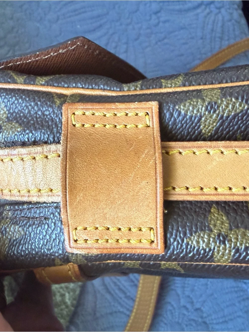Louis Vuitton strap inside